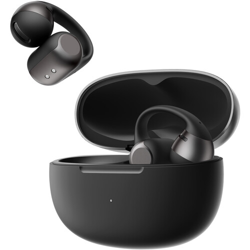 SHOKZ OpenDots 2 Open-Ear Clip-On Earbuds (Black) E320-ST-BK-US