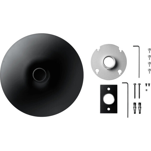 Shure A900-R-PM Pole-Mount Kit for MXA920-R Microphone and 1.5" NPT Pole (Black)