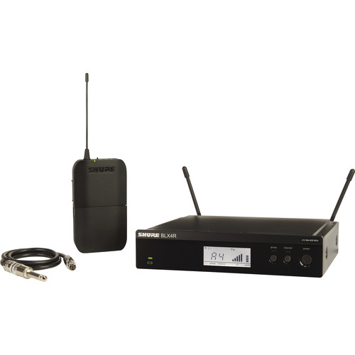 Shure BLX14R Rackmount Wireless Guitar System (J11: 596 to 616 MHz)