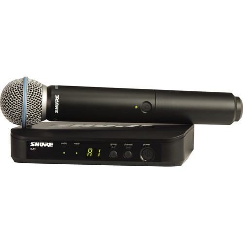 Shure BLX24/B58 Wireless Handheld Microphone System