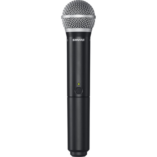 Shure BLX2/PG58 Handheld Wireless Microphone Transmitter with PG58 Capsule (H11: 572 to 596 MHz)
