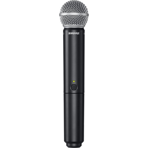 Shure BLX2/SM58 Handheld Wireless Microphone Transmitter with SM58 Capsule (H11: 572 to 596 MHz)