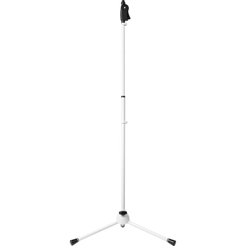 Shure by Gator Deluxe Tripod Microphone Stand with Pistol Grip Clutch (White)