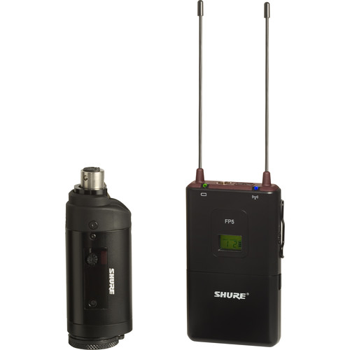 Shure FP3 Wireless Transmitter with FP5 Wireless Receiver (J3: 572 - 596 MHz)