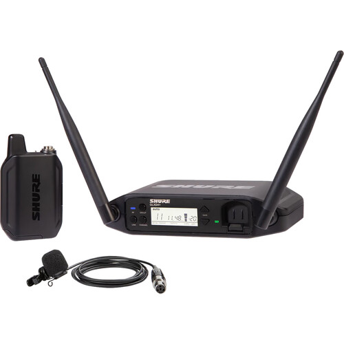 Shure GLXD14+ Dual-Band Cardioid Wireless Presenter System (Z3: 2.4 / 5.8 GHz)