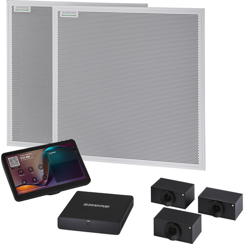 Shure IntelliMix Room Kit 80 Audio/Video Conferencing System for Large Reconfigurable Rooms