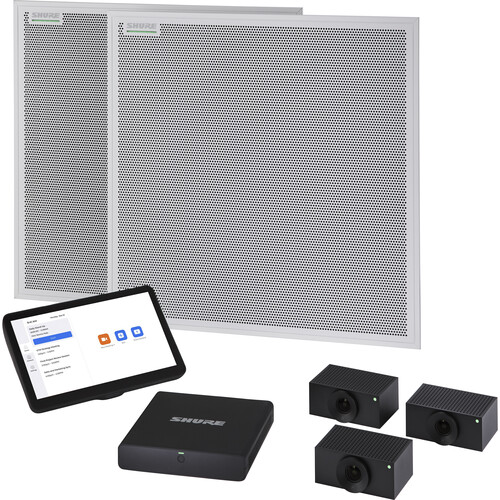 Shure IMXRK80Z IntelliMix Large Room Kit for Multi-Cam Zoom Rooms