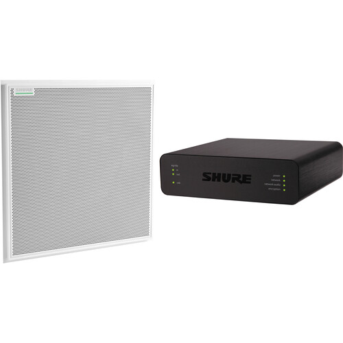 Shure MXA902 + ANIUSB-MATRIX Audio Conferencing Kit (24", White)