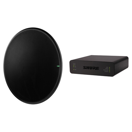 Shure MXA920B-R+USB-V Large Conferencing Room Bundle (Black)