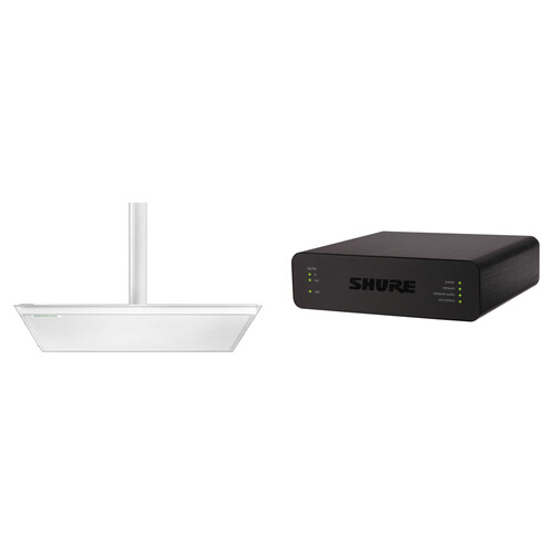 Shure MXA920W-S+USB-V Large Conferencing Room Bundle (White)