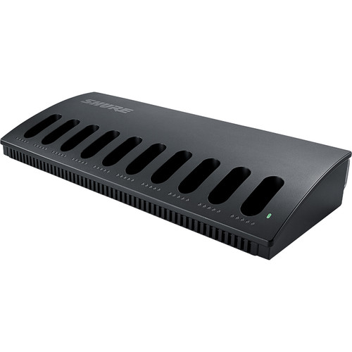 Shure MXCWNCS 10-Bay Networked Charging Station for SB930 Batteries (US)