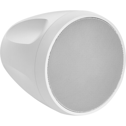 Shure Microflex MXN-6 Networked Pendant 6" Conferencing Loudspeaker with Dante (White, Single)