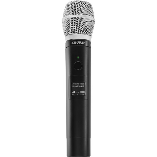 Shure MXW2X/SM86 neXt Wireless Handheld Microphone Transmitter with SM86 Capsule (1.9 GHz)