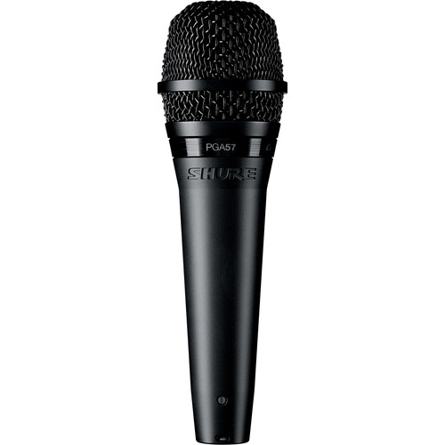 Shure PGA57-LC Cardioid Dynamic Instrument Microphone (Less Cable)
