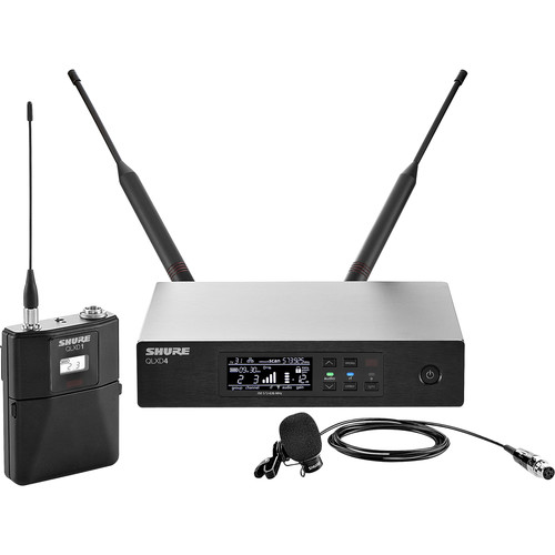 Shure QLXD14/83 Digital Wireless Omnidirectional Lavalier Microphone System (V50: 174 to 216 MHz)