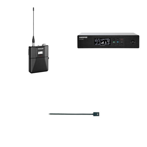 Shure QLXD14/93 Digital Wireless Omnidirectional Lavalier Microphone System Kit (J50A: 572 to 608 + 614 to 616 MHz)
