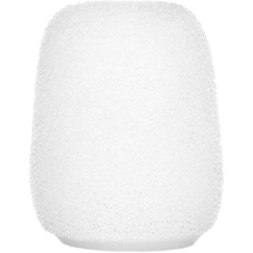 Shure RK514WS Snap-Fit Foam Windscreen for MX405, MX410, and MX415 Microphones (4-Pack, White)