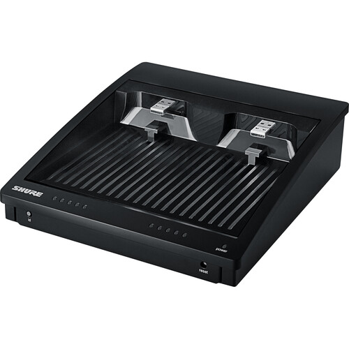 Shure SBC250-US 2-Bay Networked Charging Station (US Power Supply)