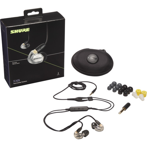 Shure SE425 Sound-Isolating Earphones with 3.5mm SE425-V+UNI B&H