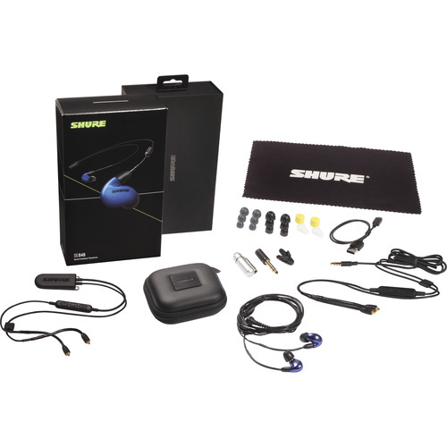 Shure SE846 Sound-Isolating Earphones SE846-BLU+BT2 B&H Photo
