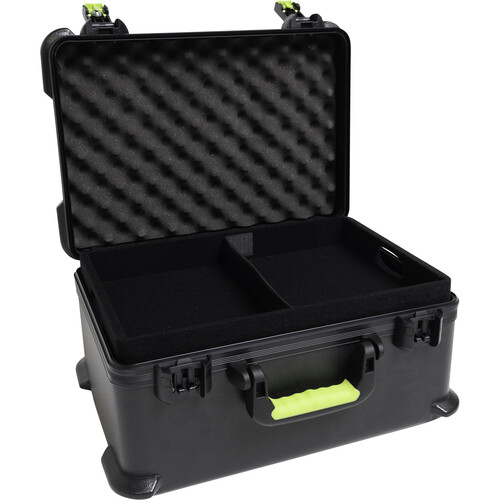 Shure by Gator SH-MICCASEW07 Molded Case with Drops for 7 Wireless Microphones and TSA-Approved Latches