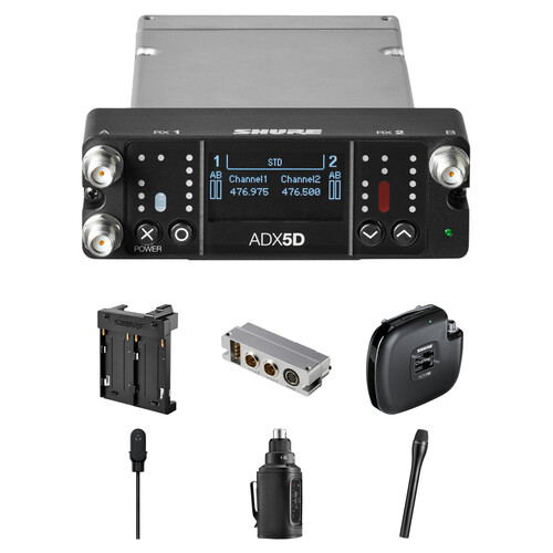 Shure Axient Digital Dual-Channel Portable SHADX153/SM63LM-G57