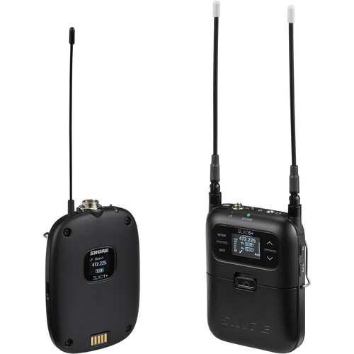 Shure SLXD15+ Digital Camera-Mount Wireless Bodypack SLXD15+-G57
