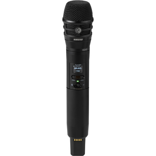 Shure SLXD2+ Digital Wireless Handheld Transmitter with KSM8 Cardioid Capsule (G57: 470 to 608 MHz)