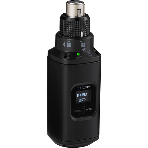 Shure SLXD3+ Digital Wireless Plug-On Transmitter (G57: 470 to 608 MHz)