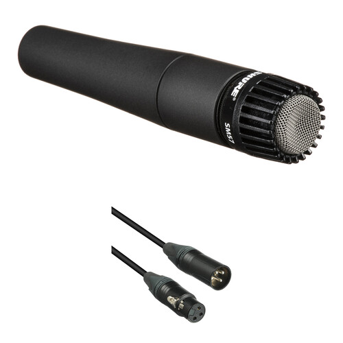 Shure SM57-LC Dynamic Mic and Cable Kit