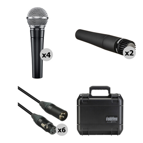 SM58-LCとSM57のセット shure_sm58_and_sm57_microphone