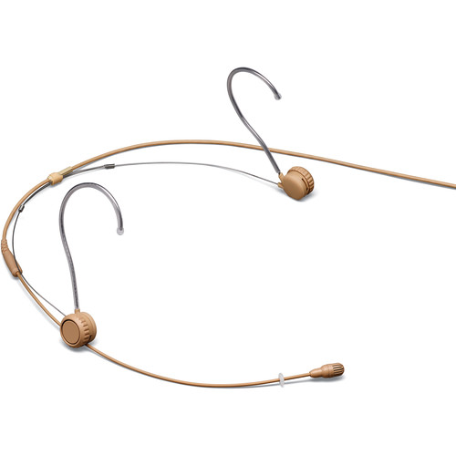 Shure TwinPlex TH53 Omnidirectional Headset Microphone (TA4F, Cocoa)