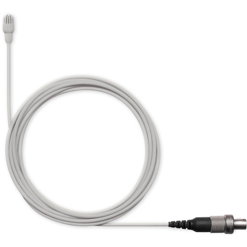 Shure TwinPlex TL47 Omnidirectional Lavalier Microphone with LEMO 3-Pin Connector and Accessories (White)