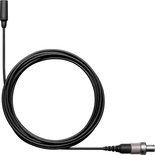 Shure TwinPlex TL48 Omnidirectional Lavalier Microphone (3-Pin LEMO, Black)
