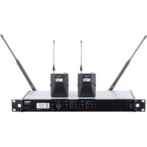 Shure ULXD14D Dual Channel Bodypack Wireless System (H50 Band)