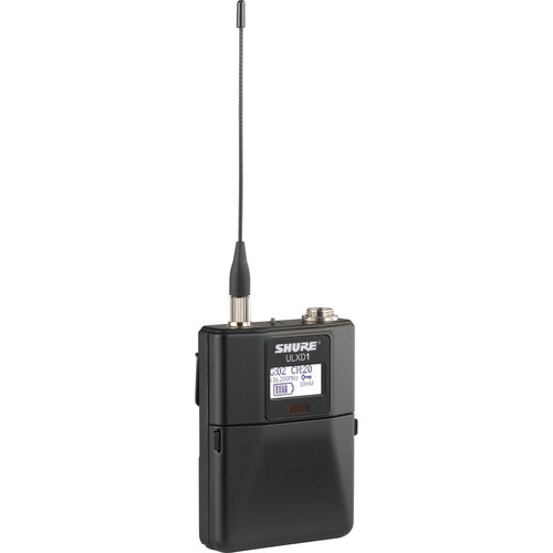 Shure ULXD1 Digital Wireless Bodypack Transmitter with TA4M (G57: 470 to 608 MHz)