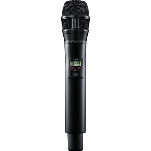 Shure ULXD2/N8SB Digital Handheld Wireless Microphone Transmitter with Nexadyne 8/S Supercardioid Capsule (G57: 470 to 608 MHz)
