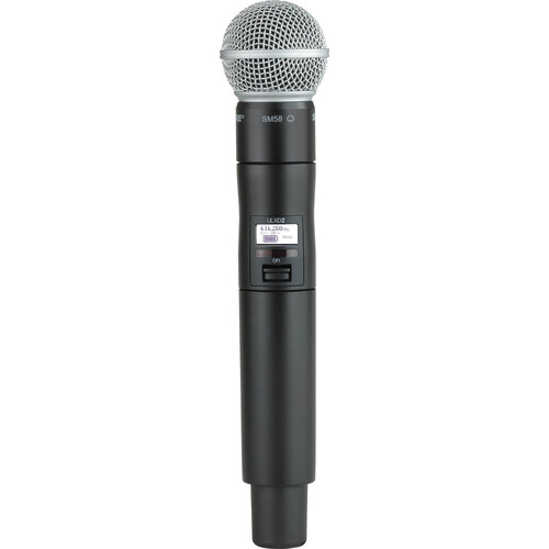 Shure ULXD2/SM58 Digital Handheld Wireless Microphone Transmitter with SM58 Capsule (G57: 470 to 608 MHz)