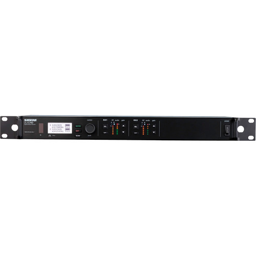 Shure ULXD4D Dual-Channel Digital Wireless Receiver (H50: 534 to 598 MHz)