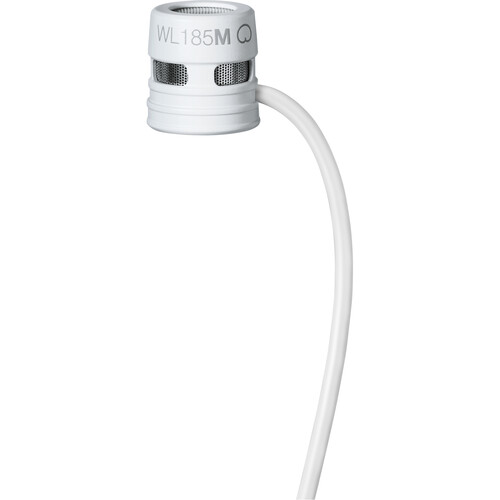 Shure WL185m Low-Profile Cardioid Lavalier WL185MW/C-TQG B&H