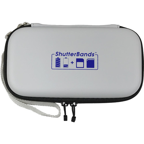 ShutterBands Batteries and Cards Case for Sony NP-FW50 Battery (Gray)