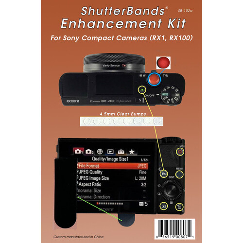 ShutterBands SB-102 Enhancement Kit for Sony Compact Cameras
