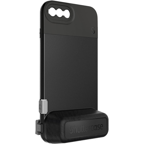 Shuttercase Battery Case for iPhone 8 Plus & 7 Plus (Black Lens Mount)