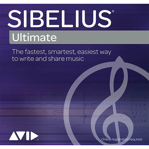 Sibelius | Ultimate Network Perpetual Multi-Seat Site License Upgrade Seat (Educational Institutions, Download)
