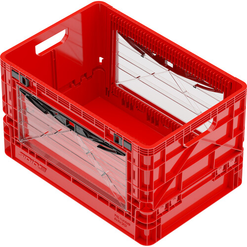 SIDIO Collapsible SidioCrate (Red, Full Size)