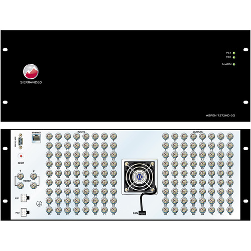 Routeur Multi-Définition Codan Broadcast 72x72 – NK SD/HD – Ouvert Jamais Utilisé