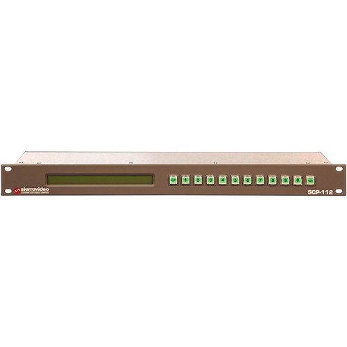 Sierra Video SCP-112 Programmable LCD Keypad Control Panel