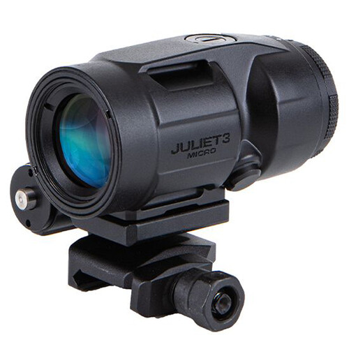 SIG SAUER Juliet3-Micro 3x22mm Magnifier with Push-Button Mount and Spacers (Flat Dark Earth)