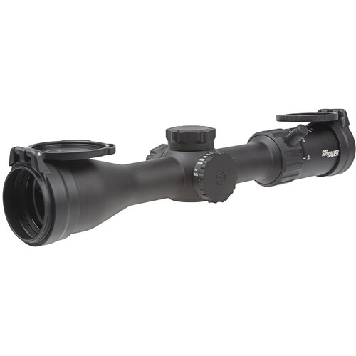 SIG SAUER Whiskey4 3-12x44mm Rifle Scope (Quadplex)