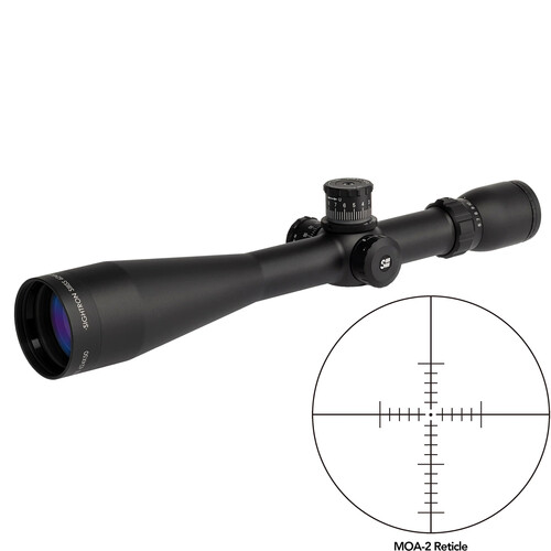Sightron 6-24x50 SIII Zero Stop Long Range Riflescope (MOA-2 Reticle, Matte Black)